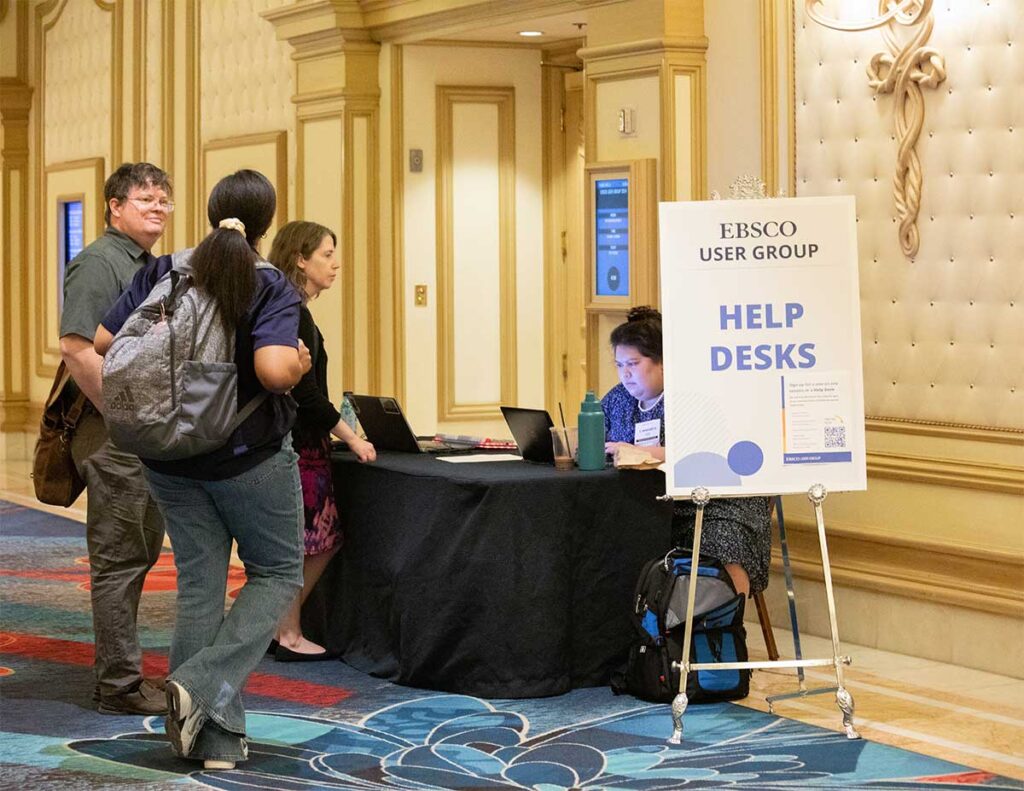 General Help Desk with Cassie Hall and attendees