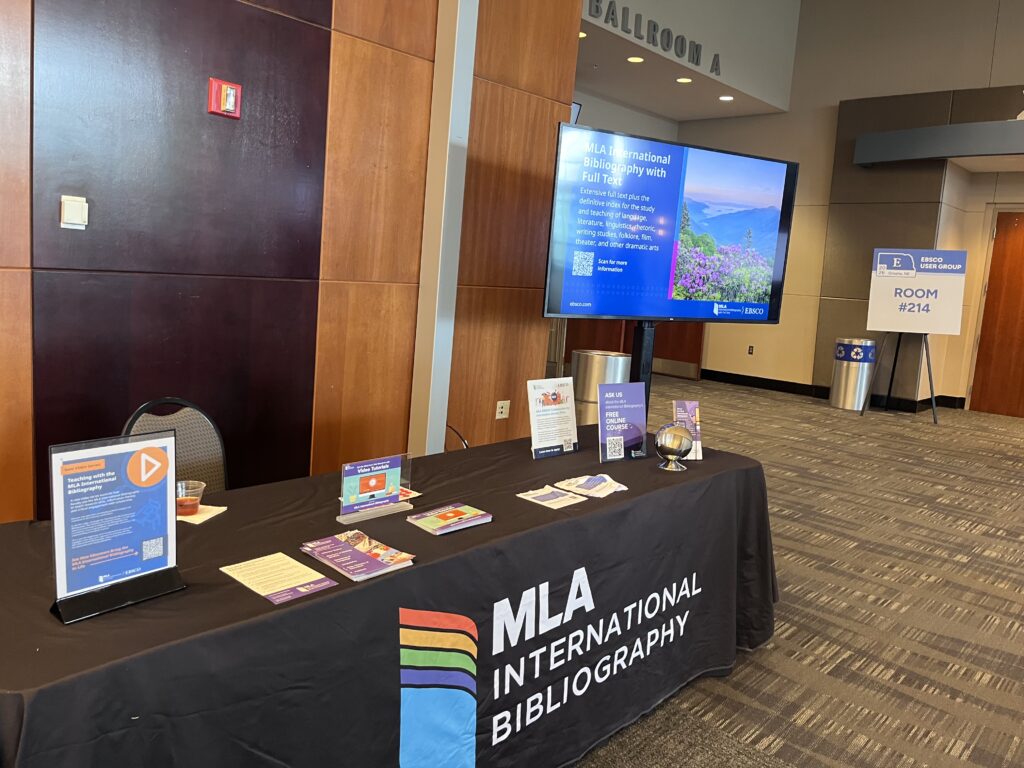 Sponsor table visit with MLA