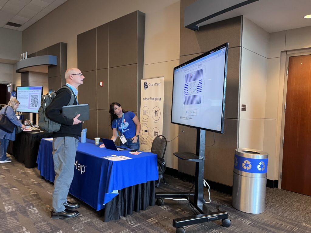 Sponsor table visit with StackMap