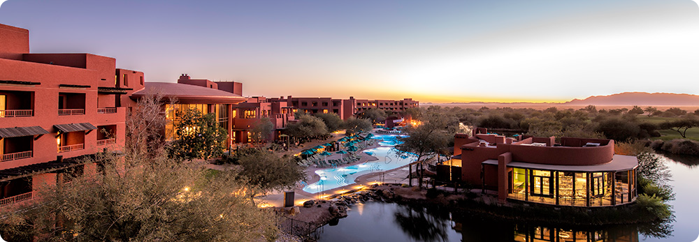 Ariel view of the Sheraton Grand at Wild Horse Pass